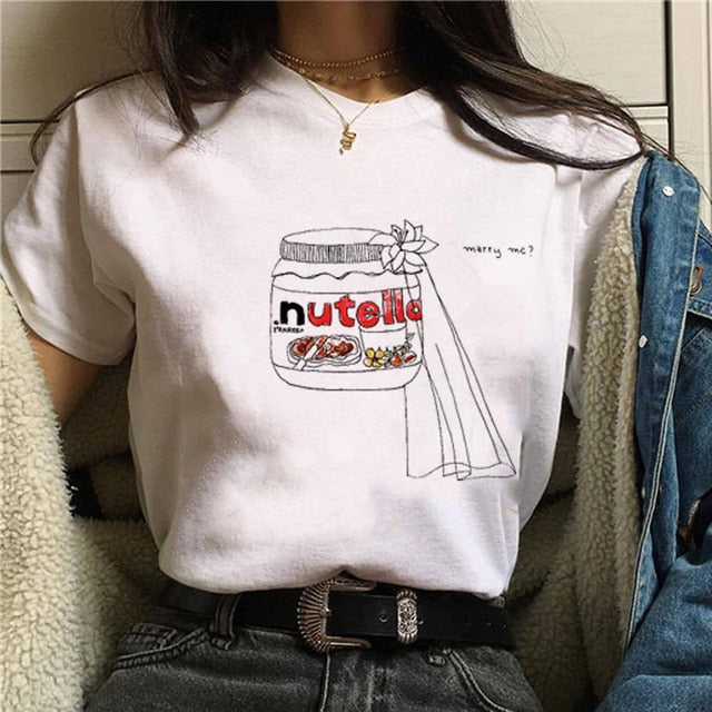 Nutella Design Women T-Shirt