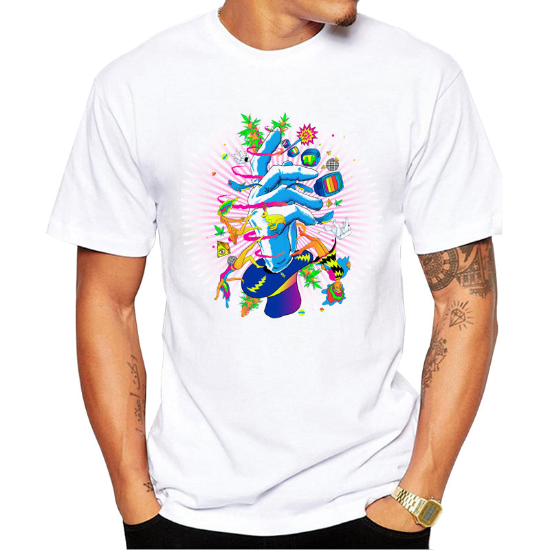 Canna Magic Design Men T-Shirt