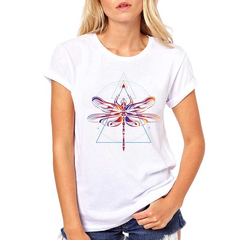 Dragonfly Design Women T-Shirt